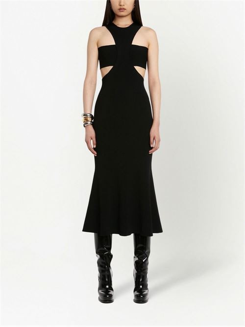 Slashed Harness Dress ALEXANDER MCQUEEN | 734602Q1A471000